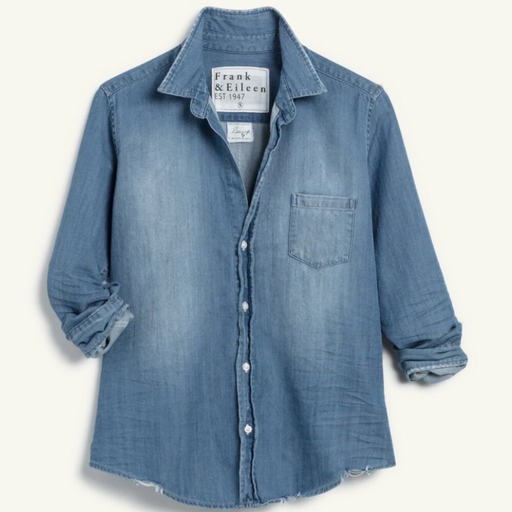 Frank and Eileen Barry - Famous Denim in Distressed Vintage Wash / XL